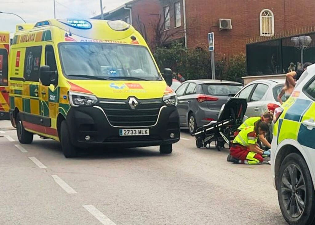 Herido un joven tras sufrir un accidente con un patinete eléctrico en Arganda 
