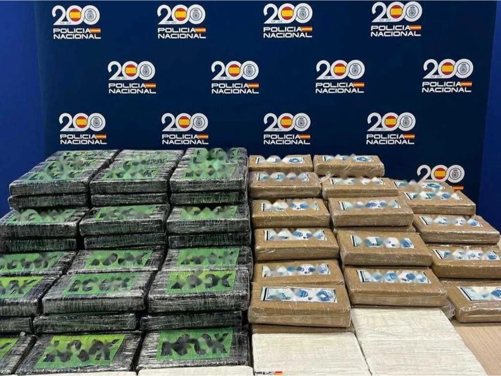 Encuentran 160 kilos de cocaína dentro de una furgoneta que fue robada en Coslada