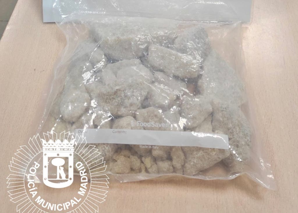 Detenidos en Madrid un conductor de VTC y un pasajero por llevar más de un kilo de éxtasis en estado puro 