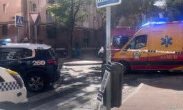 Muere un hombre atropellado por una furgoneta en un paso de peatones en San Blas