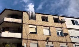 Cuatro personas atendidas en el incendio de una vivienda en Vicálvaro