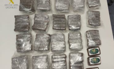 Detenidos en Guadalajara con 98 tabletas de hachís