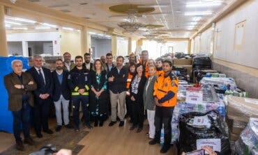 Guadalajara reúne 300 palés de material, alimentos y productos de primera necesidad para Valencia