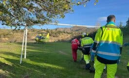 Herido grave un hombre de 67 años tras caer de un árbol que estaba podando en Soto del Real