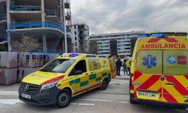 Herido grave un trabajador en Madrid tras caer por un hueco de cuatro metros de altura  