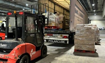 Las donaciones de los madrileños siguen llegando a Valencia: ya se han enviado 1.379 palés 