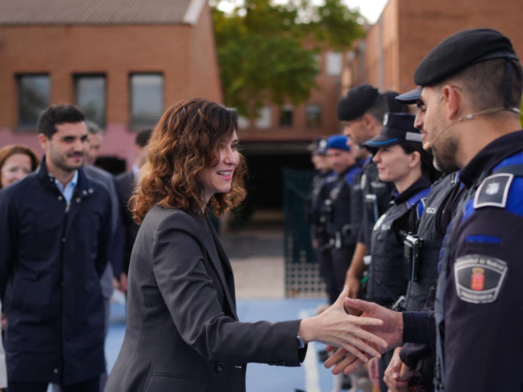 Ayuso presenta en Torrejón el Plan Regional contra las Drogas