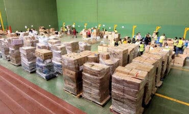Azuqueca recoge 41 palés de ayuda para las zonas de Valencia afectadas por la DANA