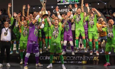 El torrejonero Mario Rivillos se proclama campeón Intercontinental de fútbol sala con su equipo