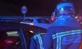 Dos heridos en un accidente con cinco vehículos implicados en la M-501
