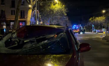 Muere un hombre tras ser atropellado esta madrugada en la calle Alberto Alcocer de Madrid