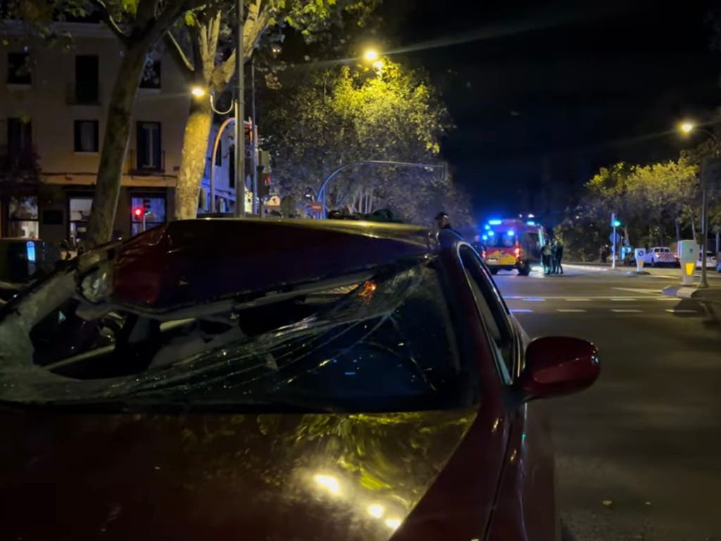 Muere un hombre tras ser atropellado esta madrugada en la calle Alberto Alcocer de Madrid