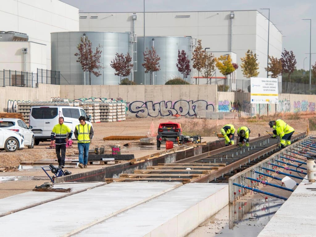 Marchamalo se prepara para recibir trenes de mercancías de hasta 750 metros de longitud