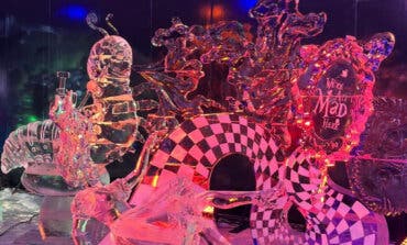 Esta es la escultura de hielo ganadora del Ice Festival de Torrejón 2024