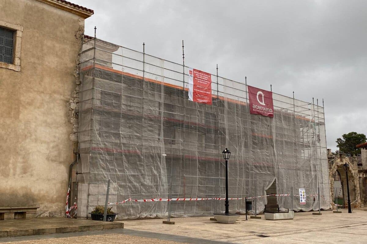 Nuevas obras de restauración en el Palacio Juan de Goyeneche de Nuevo Baztán