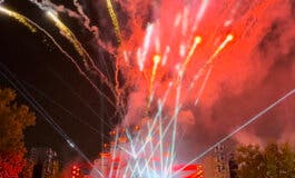 Así es Rocking Christmas, el nuevo espectáculo pirotécnico del Parque Mágicas Navidades de Torrejón