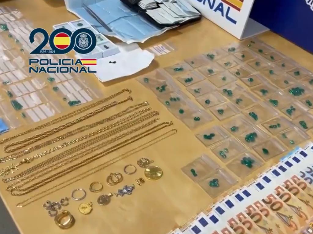 Desarticulada en Madrid una banda de colombianos que robó 700.000 euros en joyas