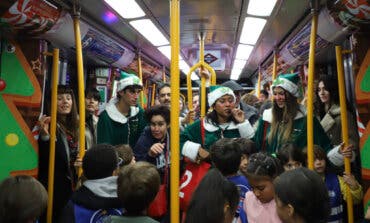 Vuelve el Tren de la Navidad al Metro de Madrid