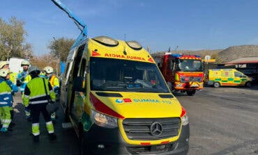 Heridos graves dos trabajadores tras caer desde 10 metros de altura en una nave en Ciempozuelos
