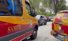Apuñalado un hombre en Madrid tras una discusión por limpiar una escoba por la ventana 