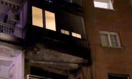 Nueve intoxicados en el incendio de una vivienda en Madrid 