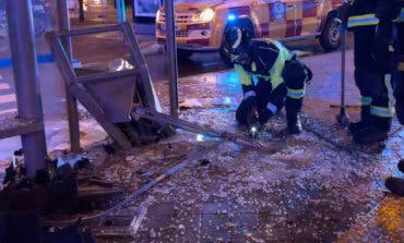 Brutal accidente esta madrugada en Madrid con un muerto y dos heridos graves 