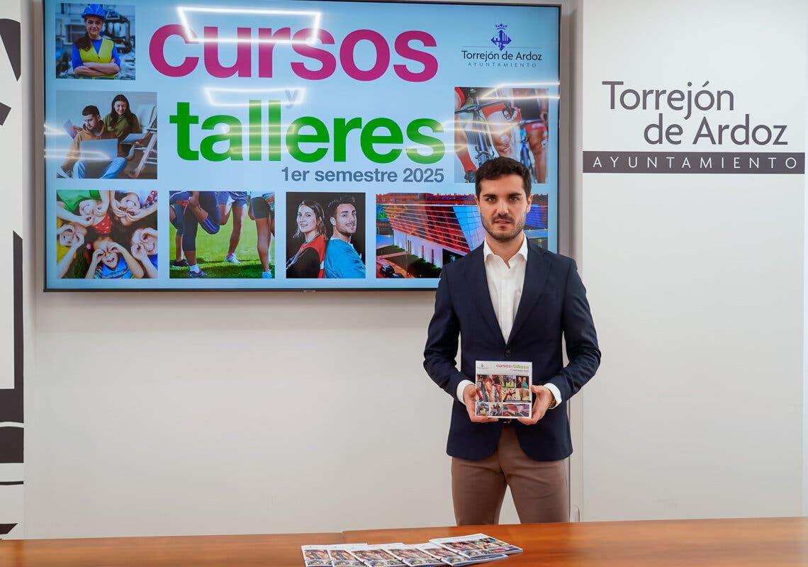 Torrejón presenta una amplia oferta de cursos y talleres para el primer semestre de 2025