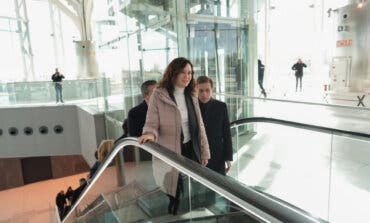 Ayuso inaugura el nuevo intercambiador de transportes de Valdebebas