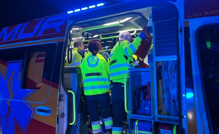 Apuñalado un joven en el hotel okupado junto a la A-2 en Madrid 