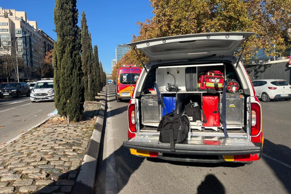 Dos jóvenes heridos tras ser atropellados en Méndez Álvaro por un coche que se ha dado a la fuga 