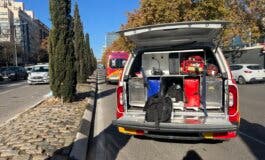 Dos jóvenes heridos tras ser atropellados en Méndez Álvaro por un coche que se ha dado a la fuga 