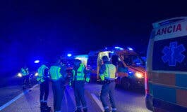 Un muerto y cinco heridos en un accidente en la A-3