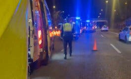 Herido grave un joven tras ser atropellado esta madrugada en la A-2
