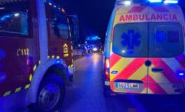 Siete heridos al impactar contra un árbol el coche en el que viajaban en Collado Villalba
