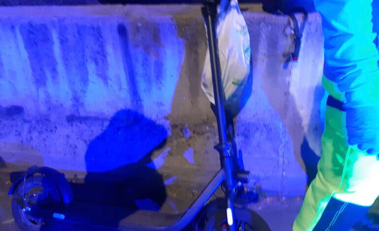 Herido un hombre de 57 años en Coslada tras sufrir un accidente con un patínete