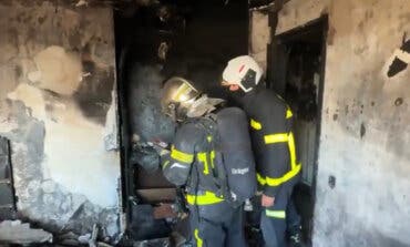 Mueren tres gatos en el incendio de una vivienda en Majadahonda