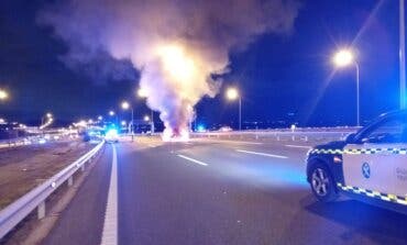 El conductor «kamikaze» que la pasada madrugada chocó contra un VTC en la M-45 dio positivo en alcohol 