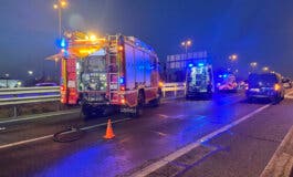 Herido grave un conductor atropellado tras sufrir un accidente en la M-50