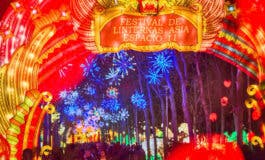El impresionante jardín luminoso de las Mágicas Navidades de Torrejón de Ardoz
