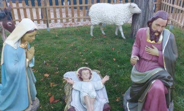 Reaparece de forma anónima el Niño Jesús robado el sábado en un parque de Guadalajara