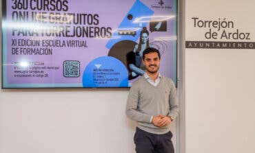 Torrejón mejora la Escuela Virtual de Formación que ofrece 360 cursos gratuitos diferentes