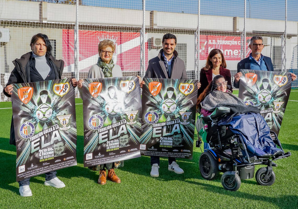 Torrejón golea a la ELA este sábado con un torneo benéfico de equipos de la Superliga Infantil