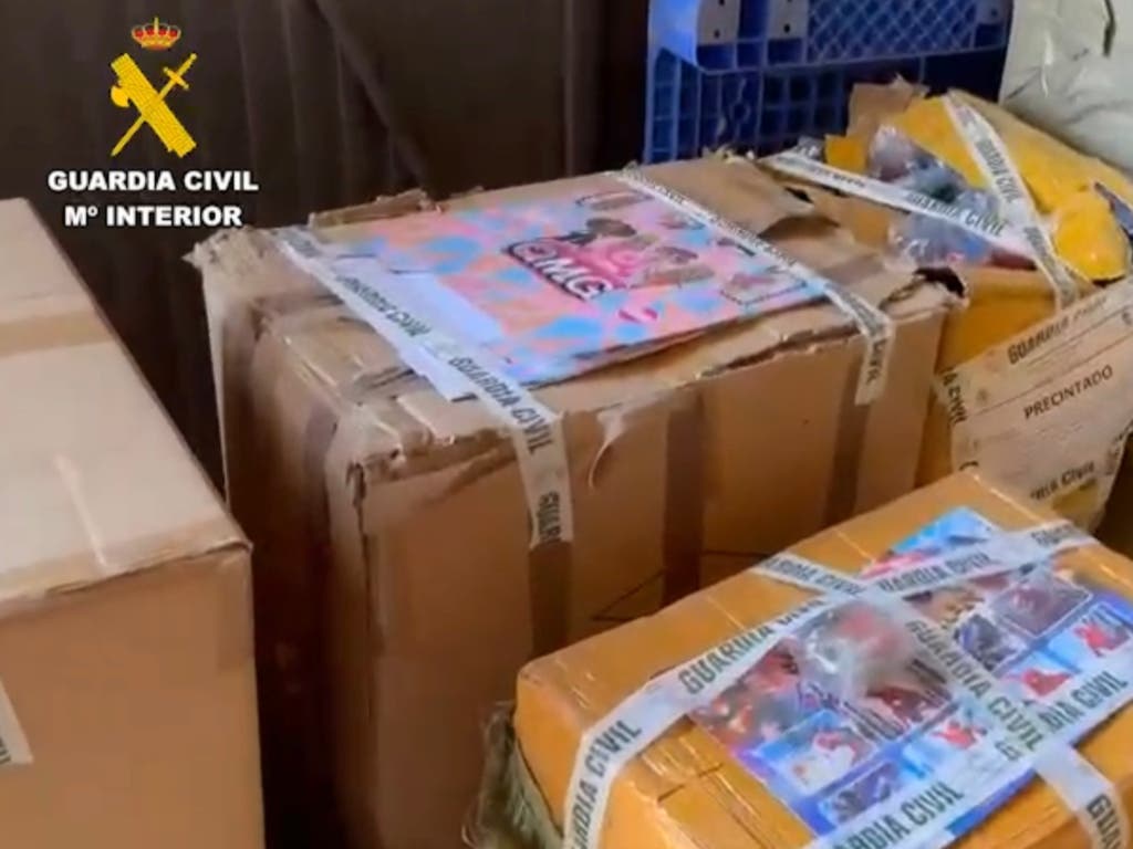 La Guardia Civil interviene 2,5 millones de juguetes peligrosos en la Comunidad de Madrid