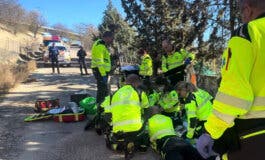 En coma un ciclista de 54 años tras sufrir un accidente en Madrid