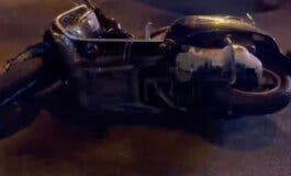 Herido grave un motorista tras chocar contra un coche en el Paseo de la Castellana