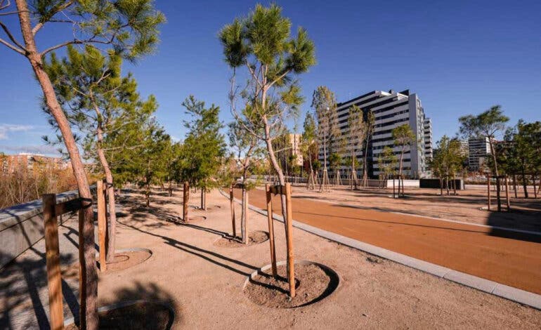 Inaugurado el nuevo Parque del Atlético de Madrid donde estuvo el estadio Vicente Calderón