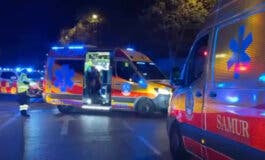 Tres heridos, entre ellos una niña, en un accidente de tráfico en Puente de Vallecas