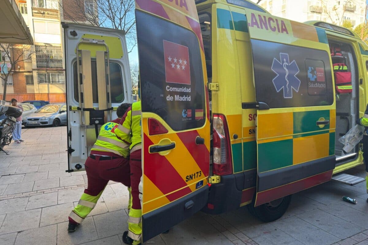 Detenido un hombre en Madrid tras agredir a su hermano a martillazos