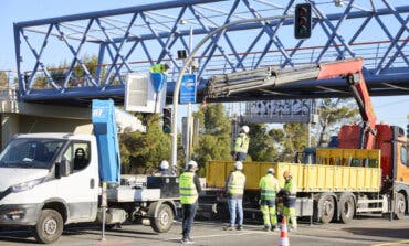 Cierran desde el lunes seis pasos inferiores peatonales por las obras de soterramiento de la A-5 