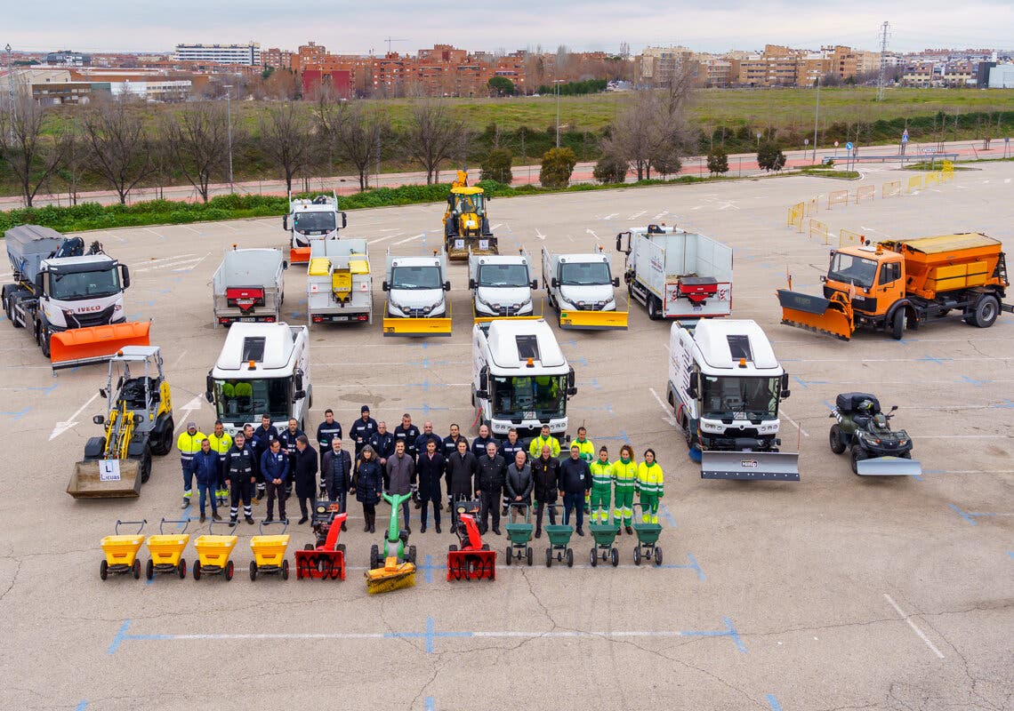Torrejón de Ardoz prepara el dispositivo para hacer frente a posibles nevadas 